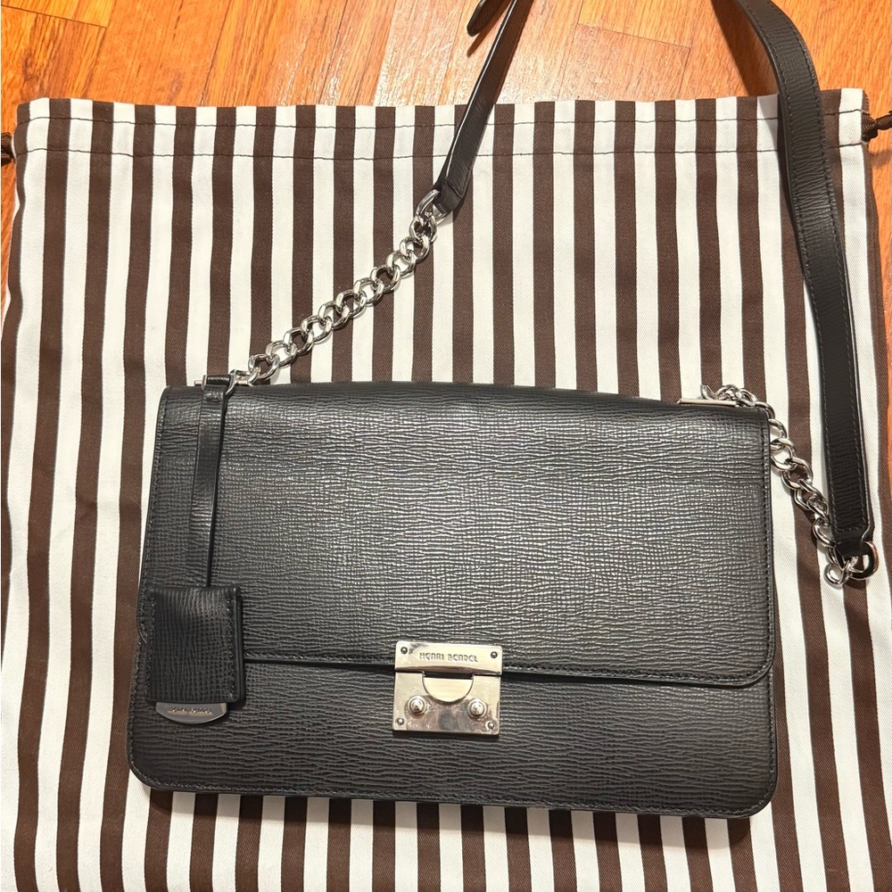 Henri Bendel Leather Shoulder Bag